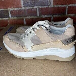 Frye Neutral Tone Women's Lace-Up Sneakers
